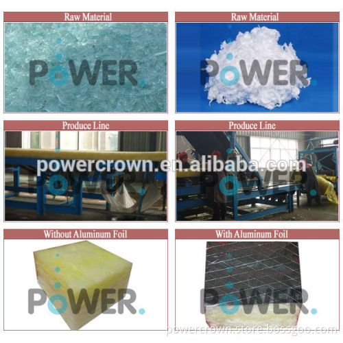 High quality centrifuge insulation glass wool with aluminium foil